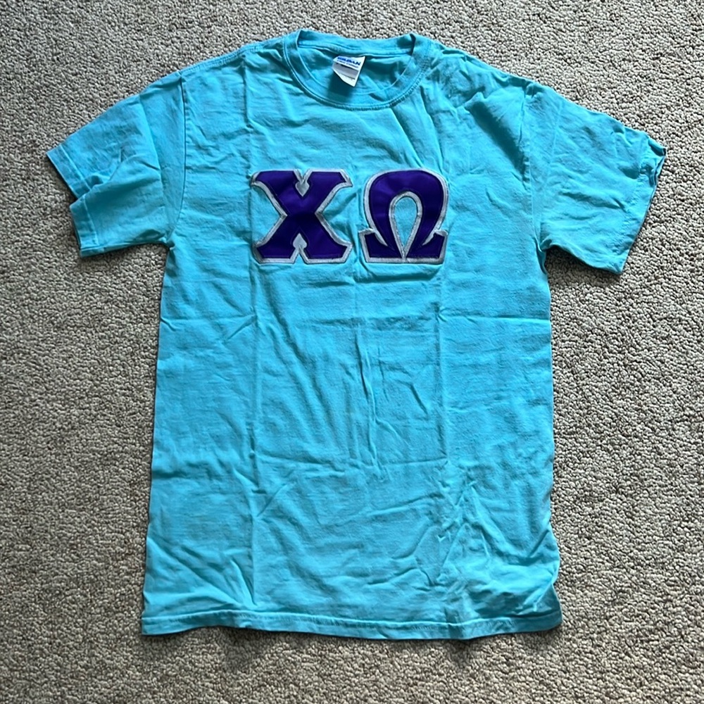 Chi Omega Letter shirt